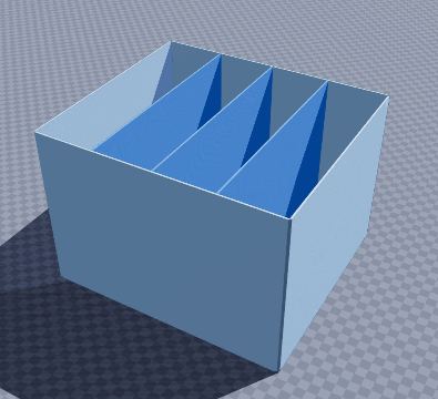 Stepped file organizer