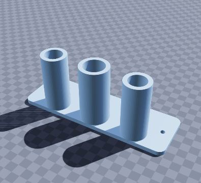 Stick vacuum accessory pegs