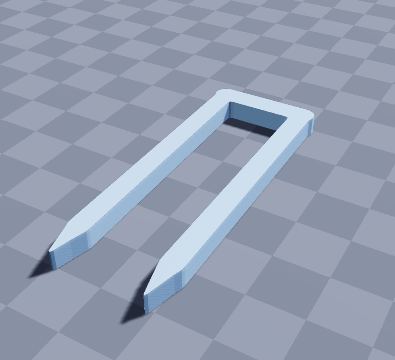 Strawberry runner pegging pins