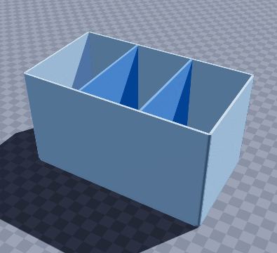 Sugar sachet and stirrer caddy