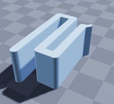 Sunglasses clip for a backpack strap