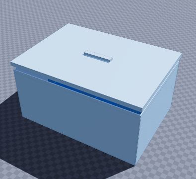 Tableware storage chest