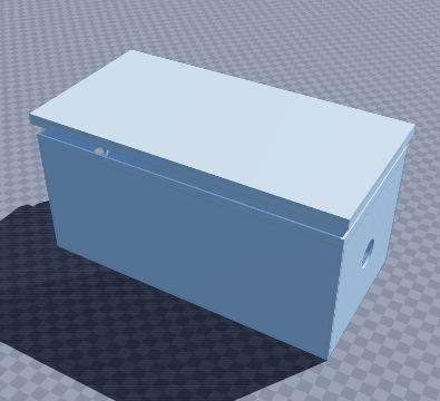 Three-port cable tidy box