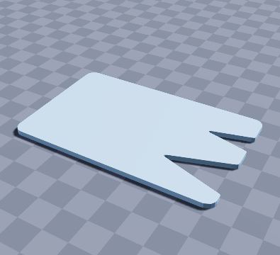 Tick removal card