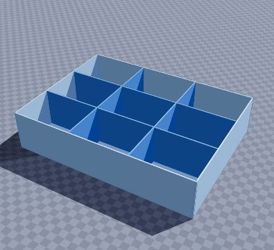 Tie and belt drawer grid
