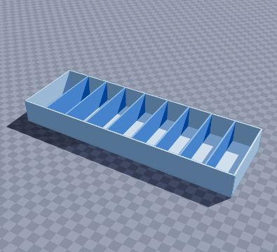Toy car parking tray