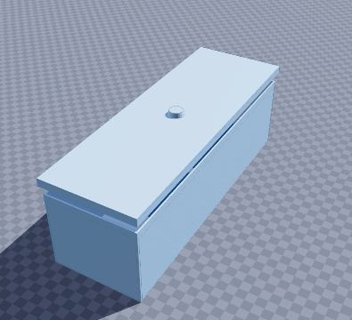 Trading card storage box