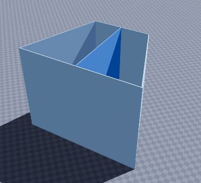 Trapezoid magazine rack