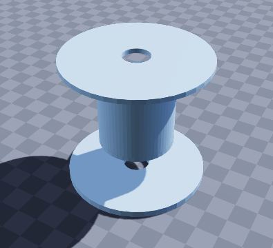 Travel gaffer tape spool
