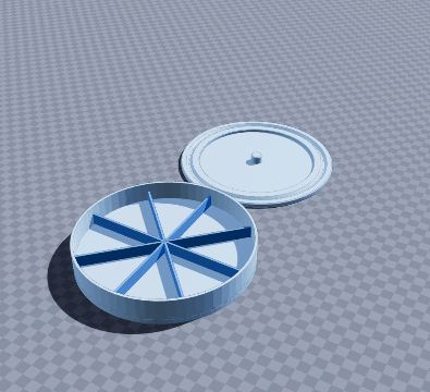 Turntable plant saucer