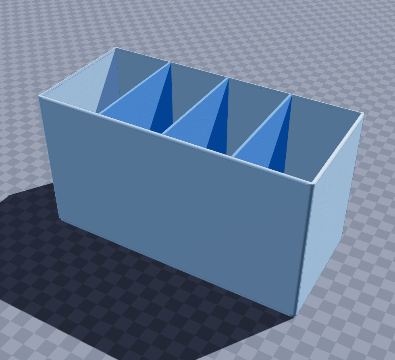 TV remote caddy four-slot