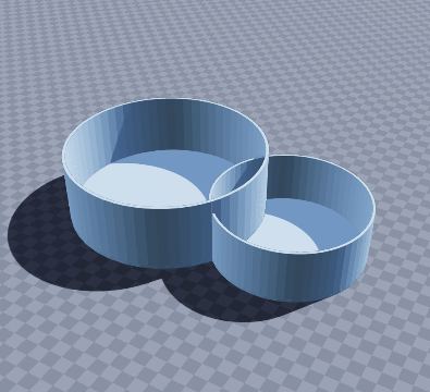 Twin-chamber nut and shell bowl