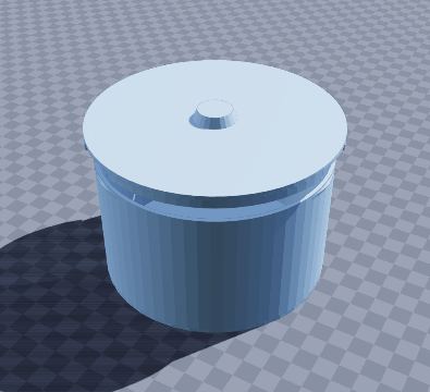 Twist-lock treasure box