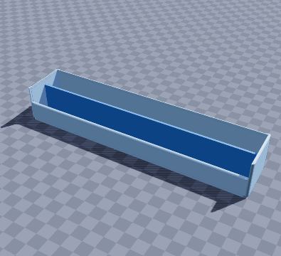 Two-row playing card holder