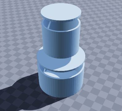Two-size tart tamper