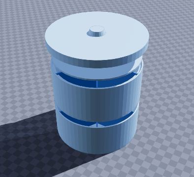 Two-tier screw stack