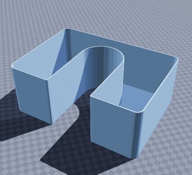 Under-sink trap-straddling caddy