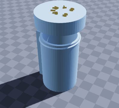 Used test strip pocket bin