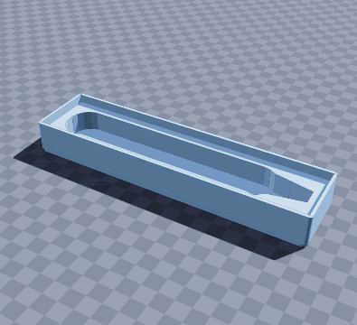 Utility knife pocket tray