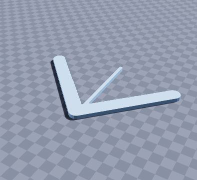 V centre finder for turning blanks