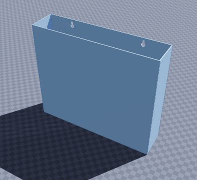 Wall file pocket