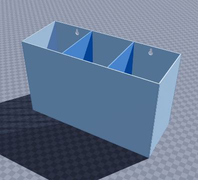 Wall mail sorter