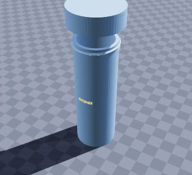 Waterproof match case
