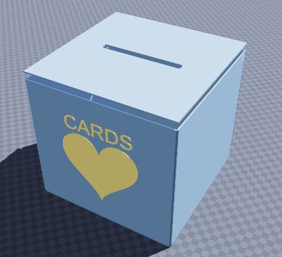 Wedding card box