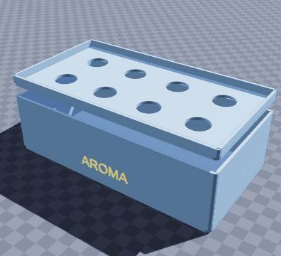 Wine-aroma training kit