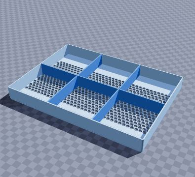 Wine glass drying tray