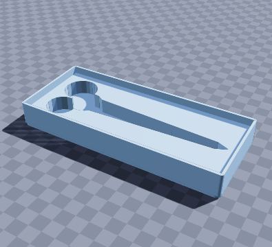 Workshop scissors pocket tray