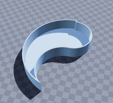 Yin-yang dish pair